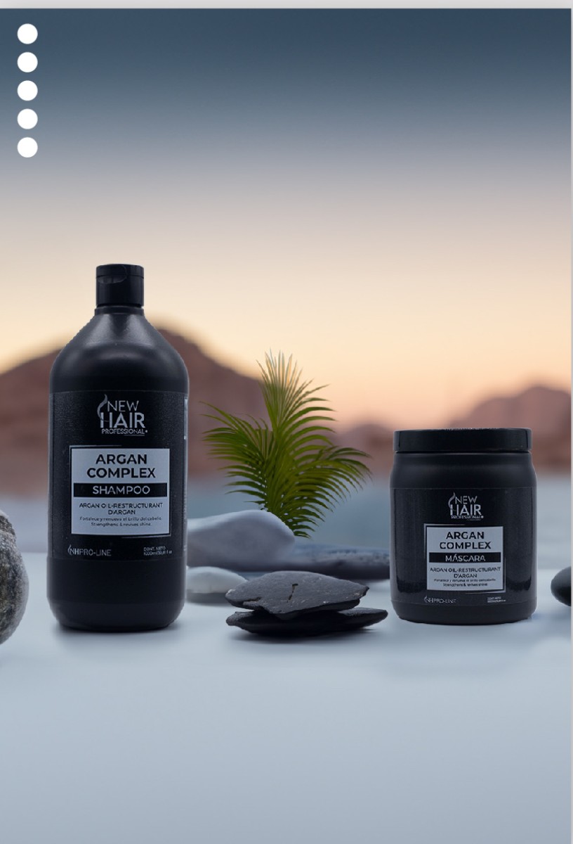 Línea Argan Complex de Ecos Lab — envases con marca